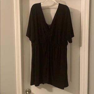 Torrid Black Tunic Shirt